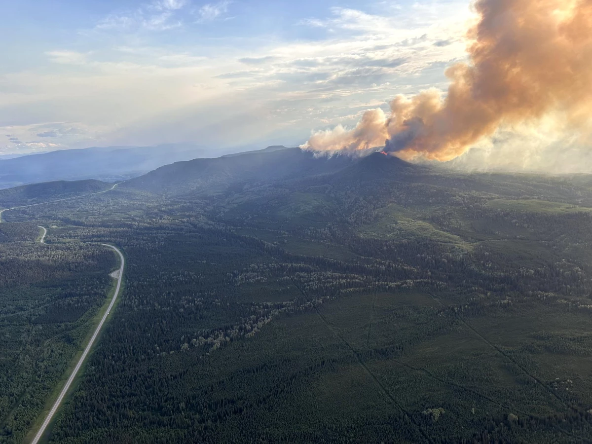 British Columbia’da 300’den Fazla Orman Yangını Devam Ediyor